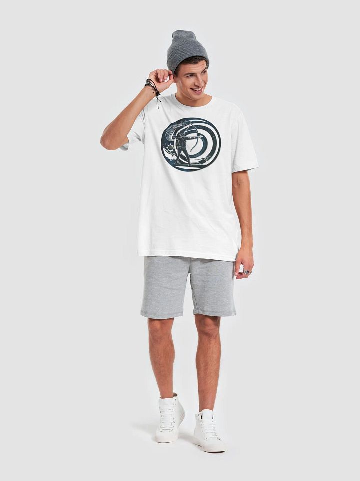 Sagittarius Zodiac Unisex Supersoft T-Shirt with Celestial Archer Design product image (2)