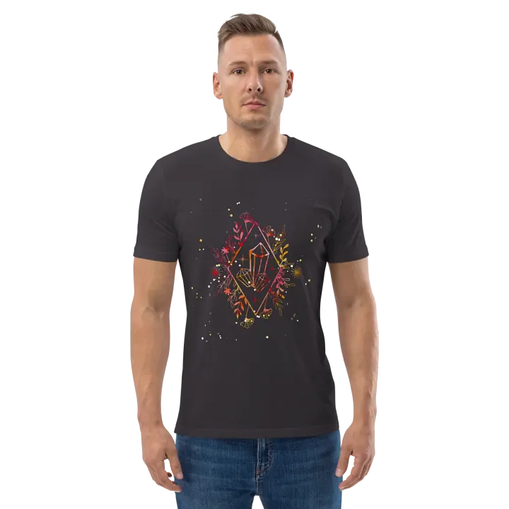 Crystal Fire Organic Cotton T-Shirt product image (113)