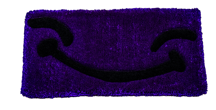 Desk Rug: Purple Smile product image (1)