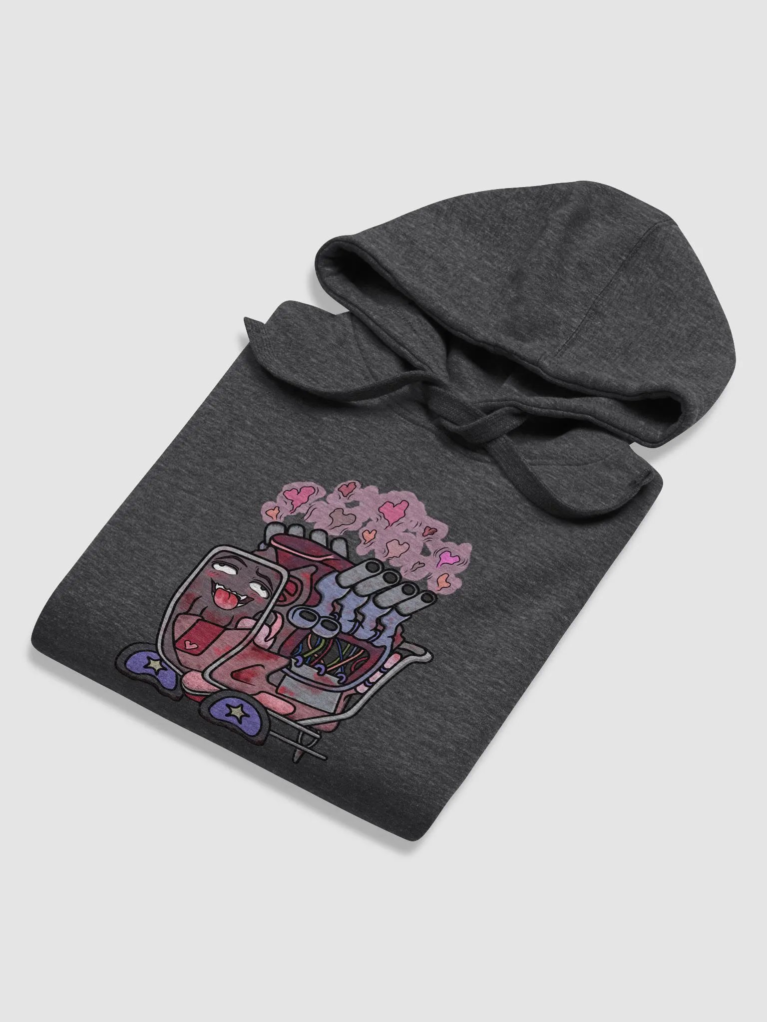 GENUSSY Heavyweight Fabric Printed Hoodie product image (47)