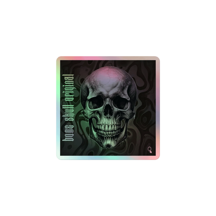 Bone Skull Member Sticker product image (1)