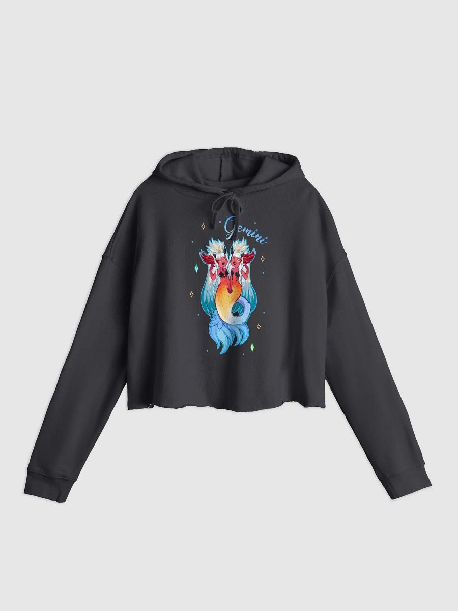 Gemini Crop Hoodie (Zodiac Series) product image (6)