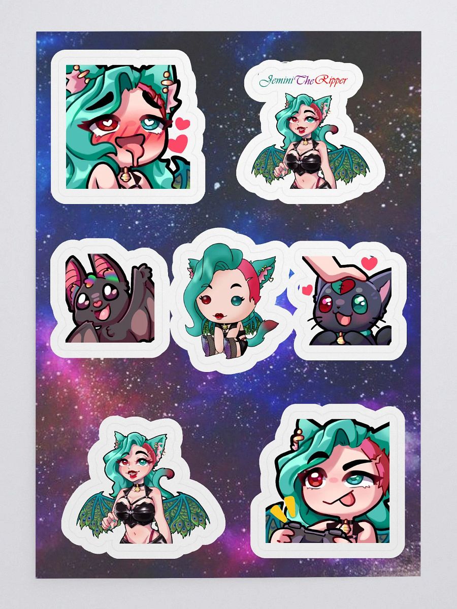 Jemini Sticker Sheet product image (3)