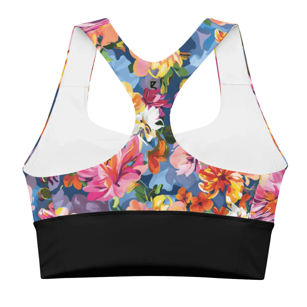 Hight Impact Bra "Bold Abstract Florals" product image (4)