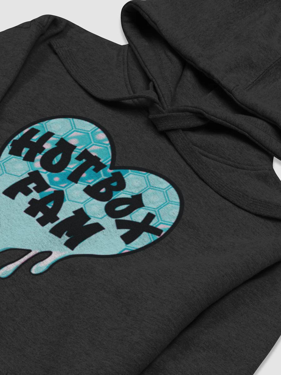 HOT BOX FAM PALE BLUE HONEY COMB HOODIE product image (29)