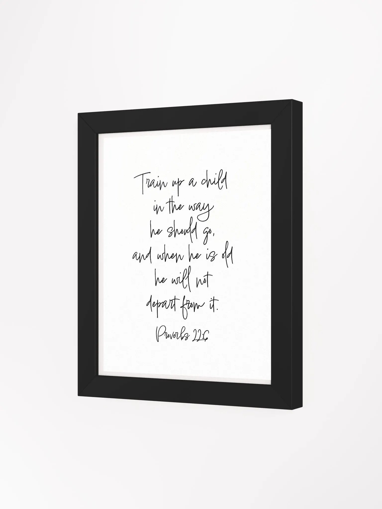 Train up a child - Framed product image (20)