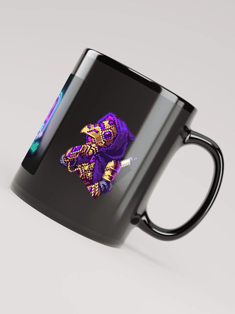 Late Night Lounge Glossy Black Mug product image (7)