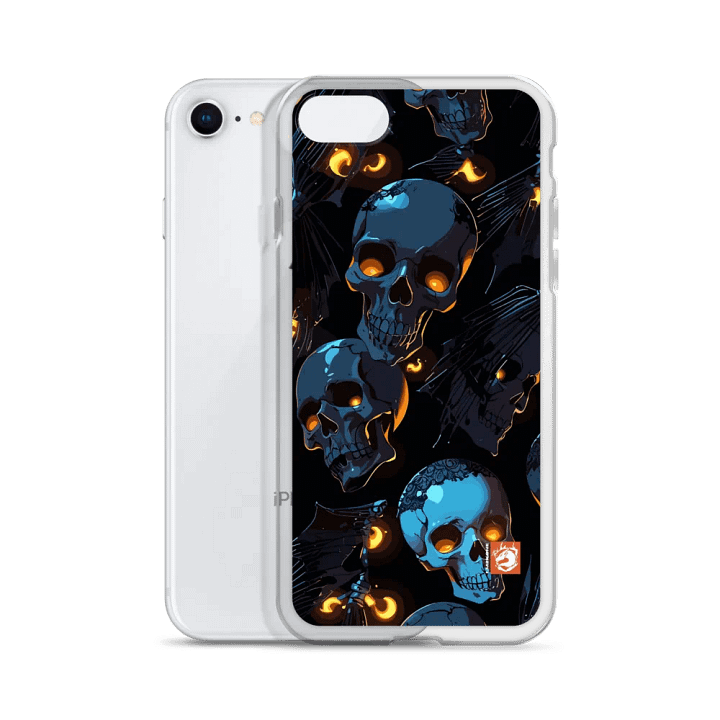 Dark Skull Pattern iPhone® Case product image (2)