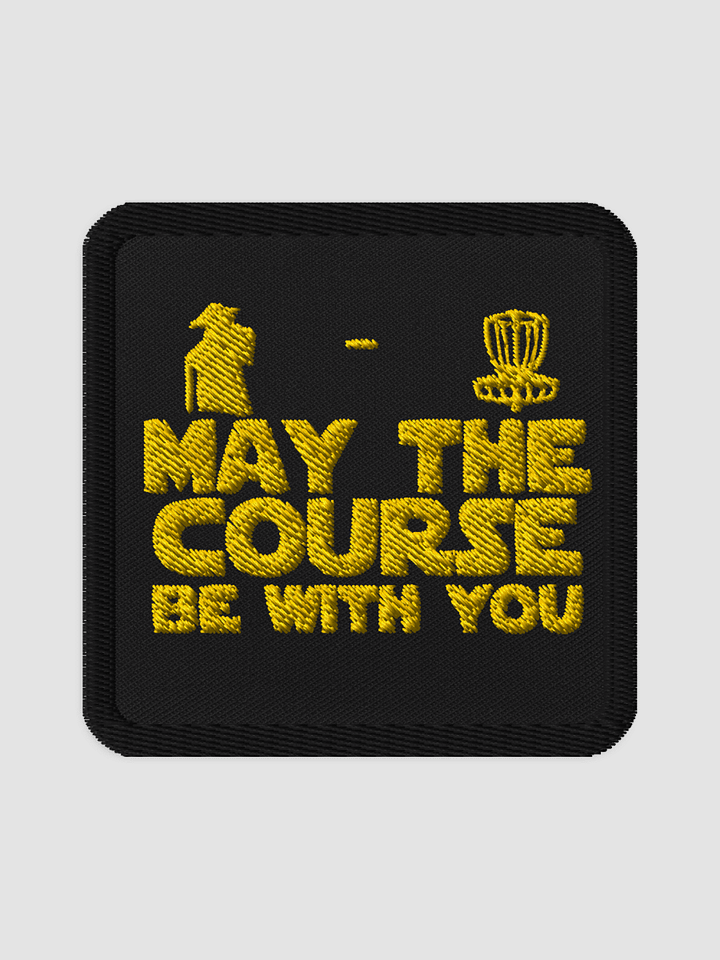 May the course be with you - patch product image (1)