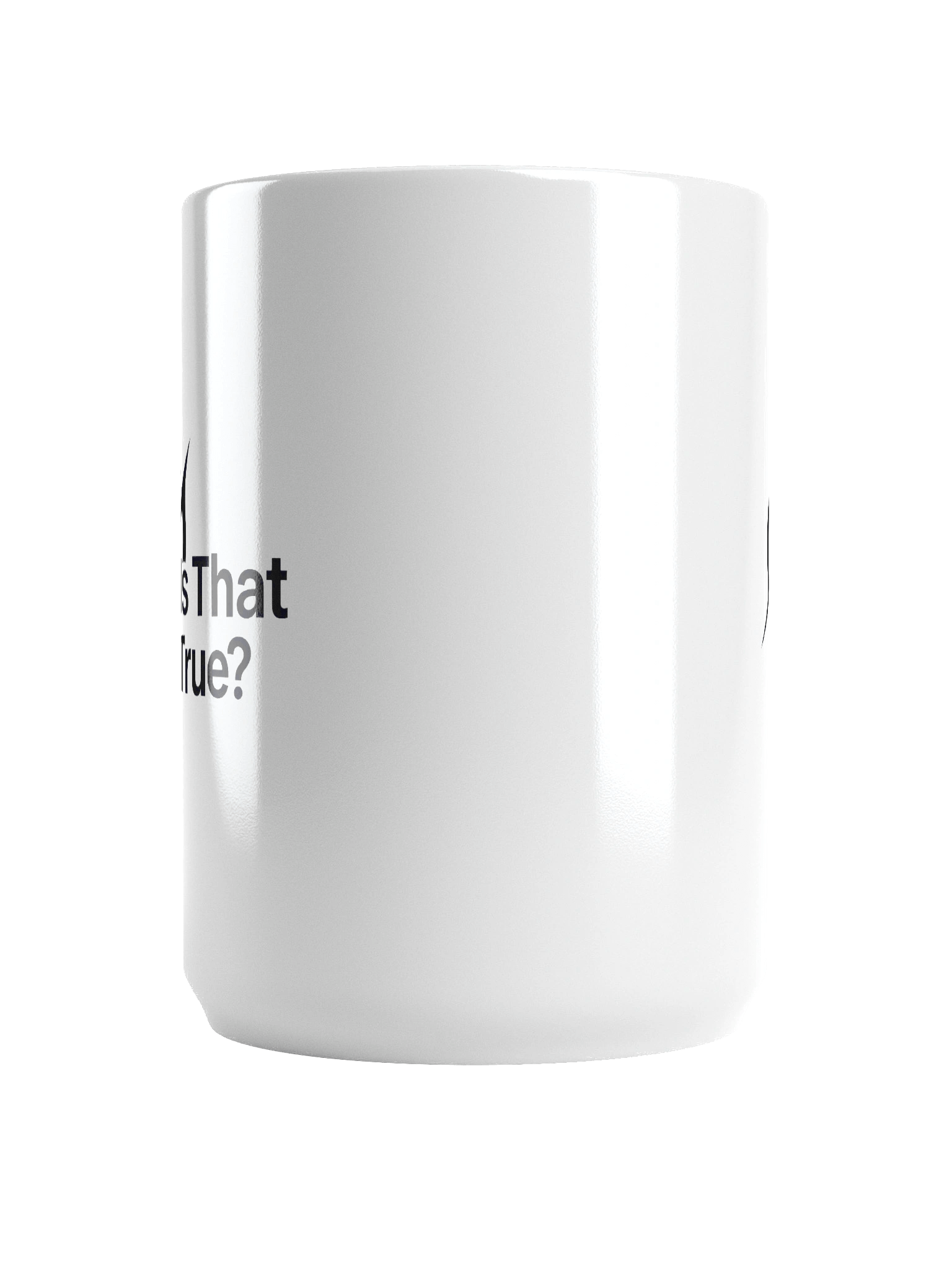 "Is That True?" - Grok Fact-Check Ceramic Mug | X/Twitter Skeptic's Essential Coffee Cup (11 oz & 15 oz) product image (6)
