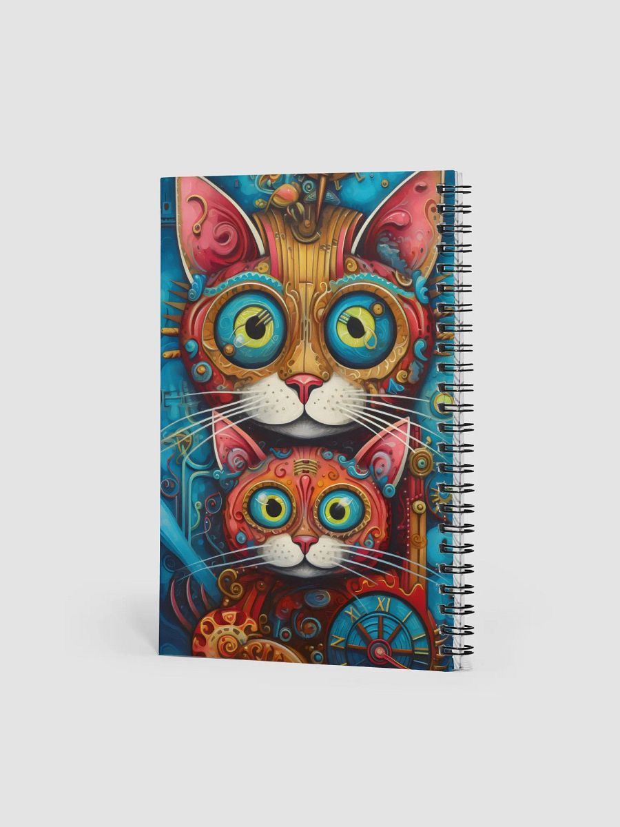 Steampunk Cats Spiral Notebook product image (2)