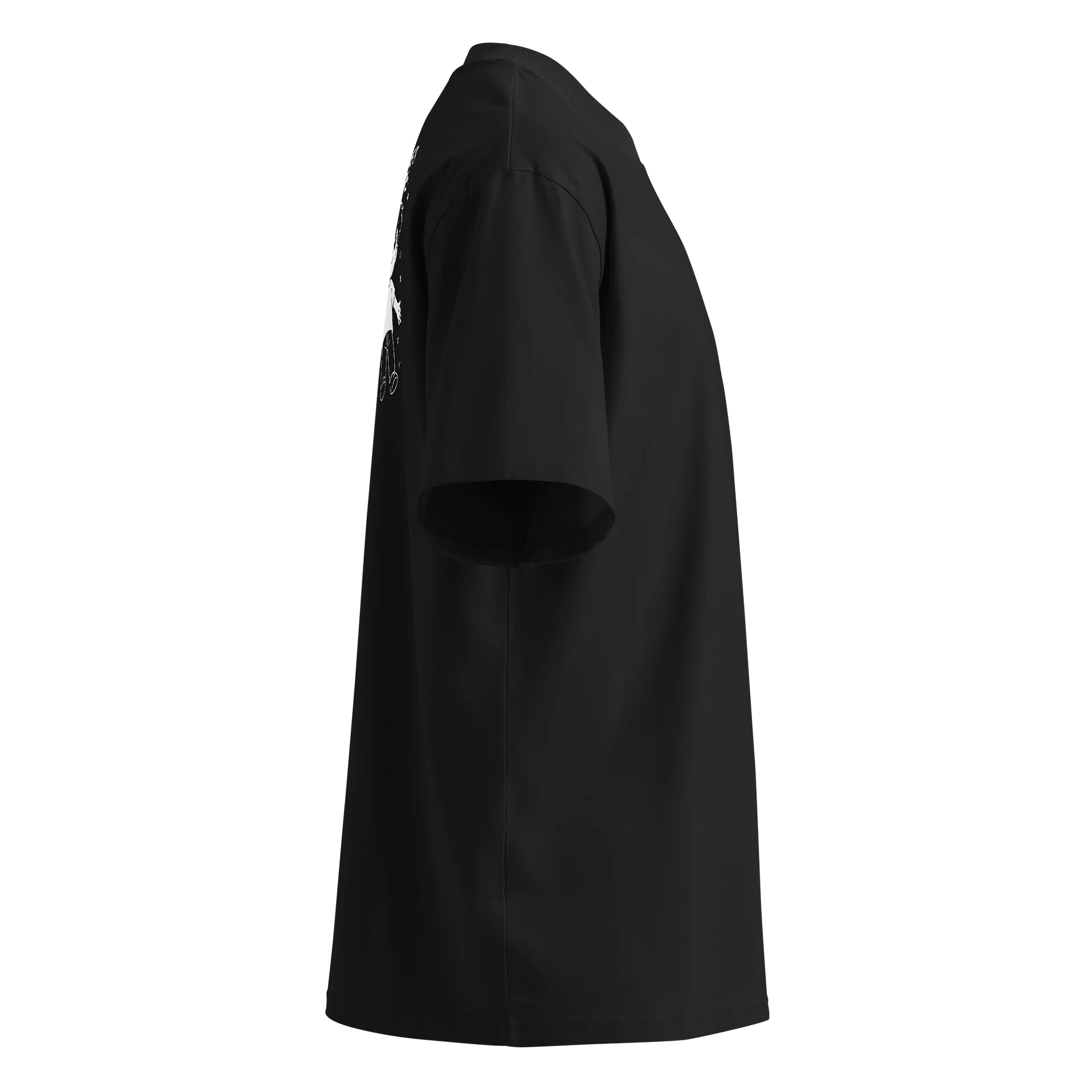 Star Wonder Oversized Shirt blk product image (3)