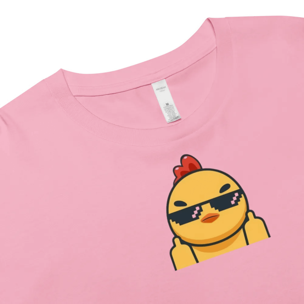 Give no Clucks Crop Top product image (8)