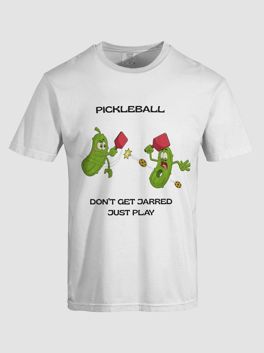 Pickleball Don't Get Jarred Just Play Heavyweight T-Shirt product image (66)