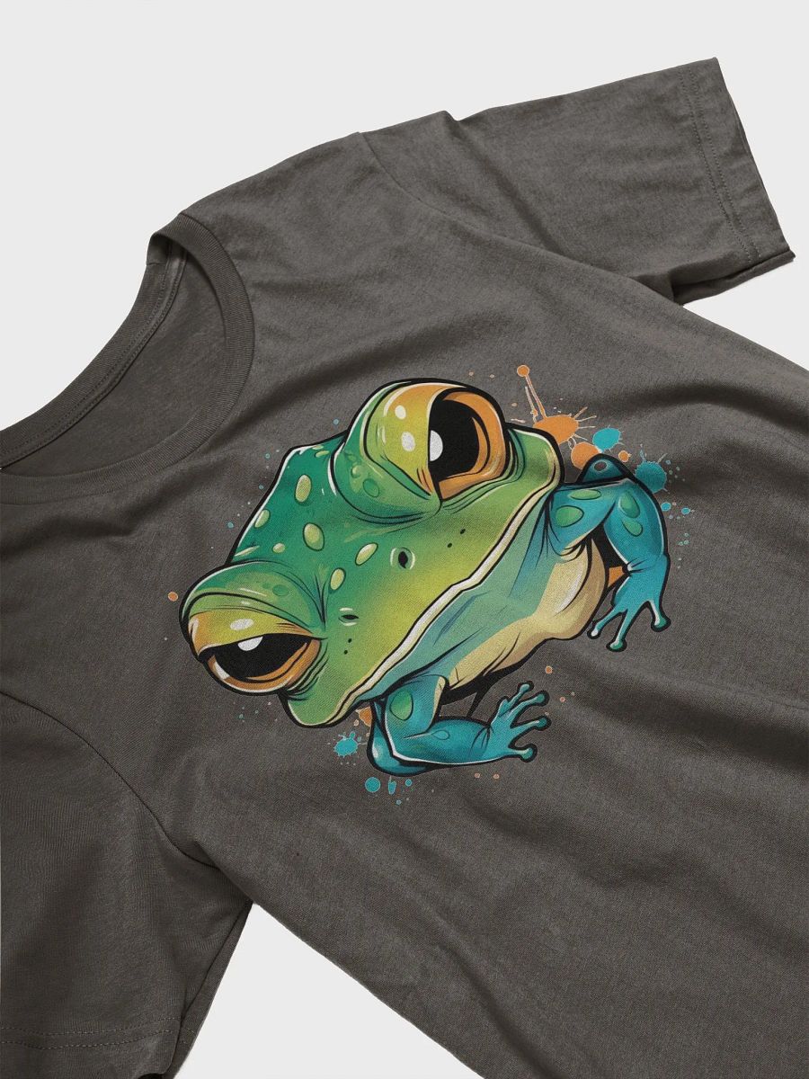 Cheerful Frog Cartoon T-Shirt product image (29)