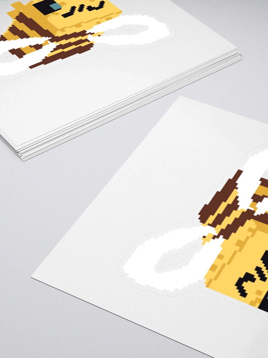 Minecraft bee sticker (agender) product image (4)