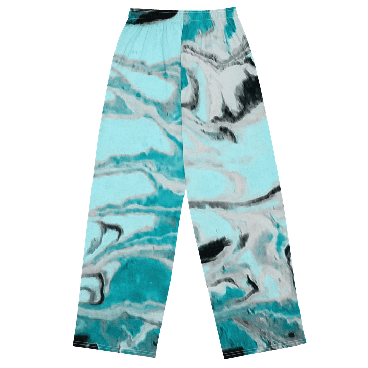 Fluid Turquoise Art Pants product image (2)
