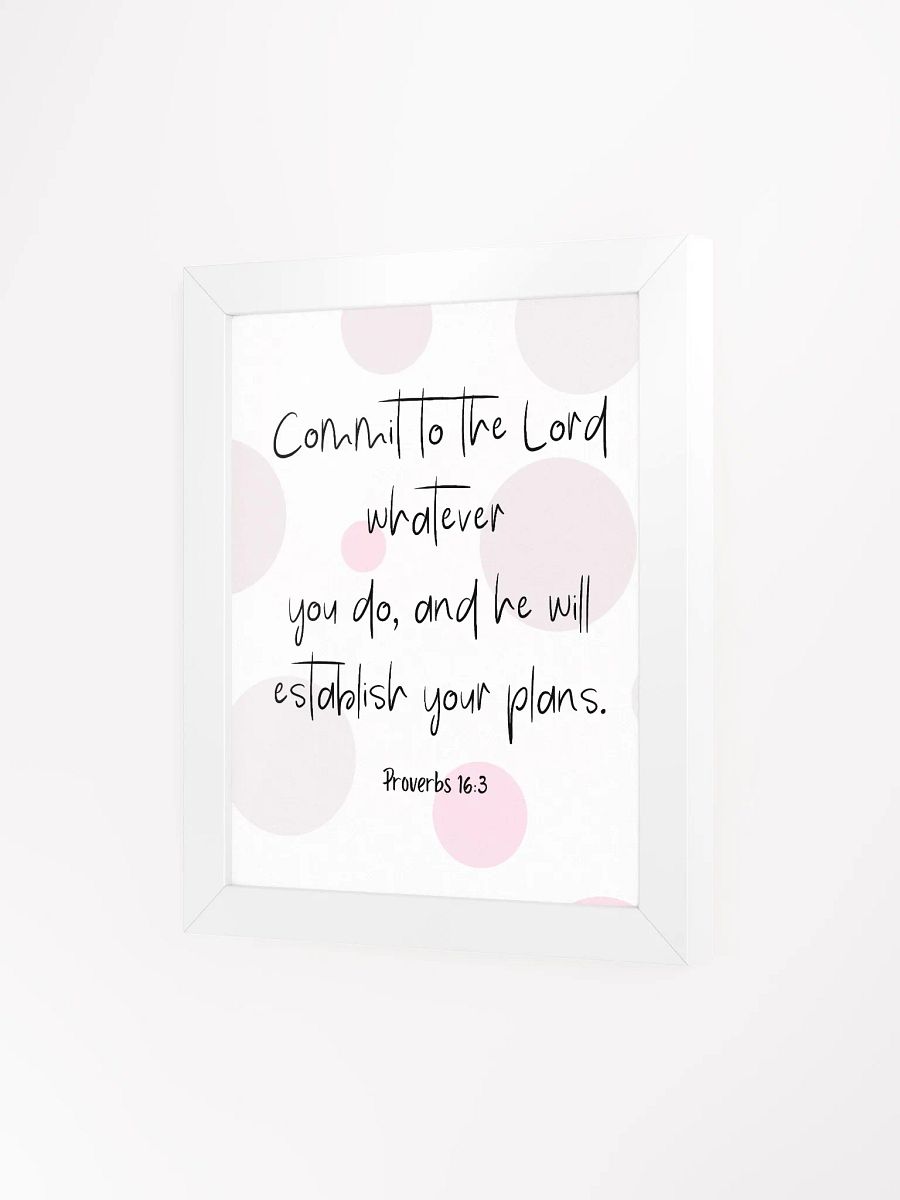 Proverbs 16:3 Commit to the Lord whatever you do product image (4)