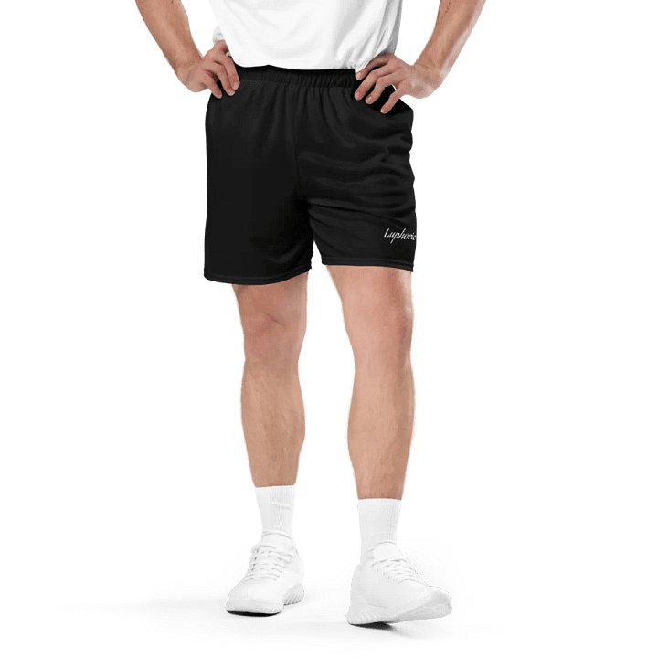 Luphoric Black Mesh Shorts product image (1)