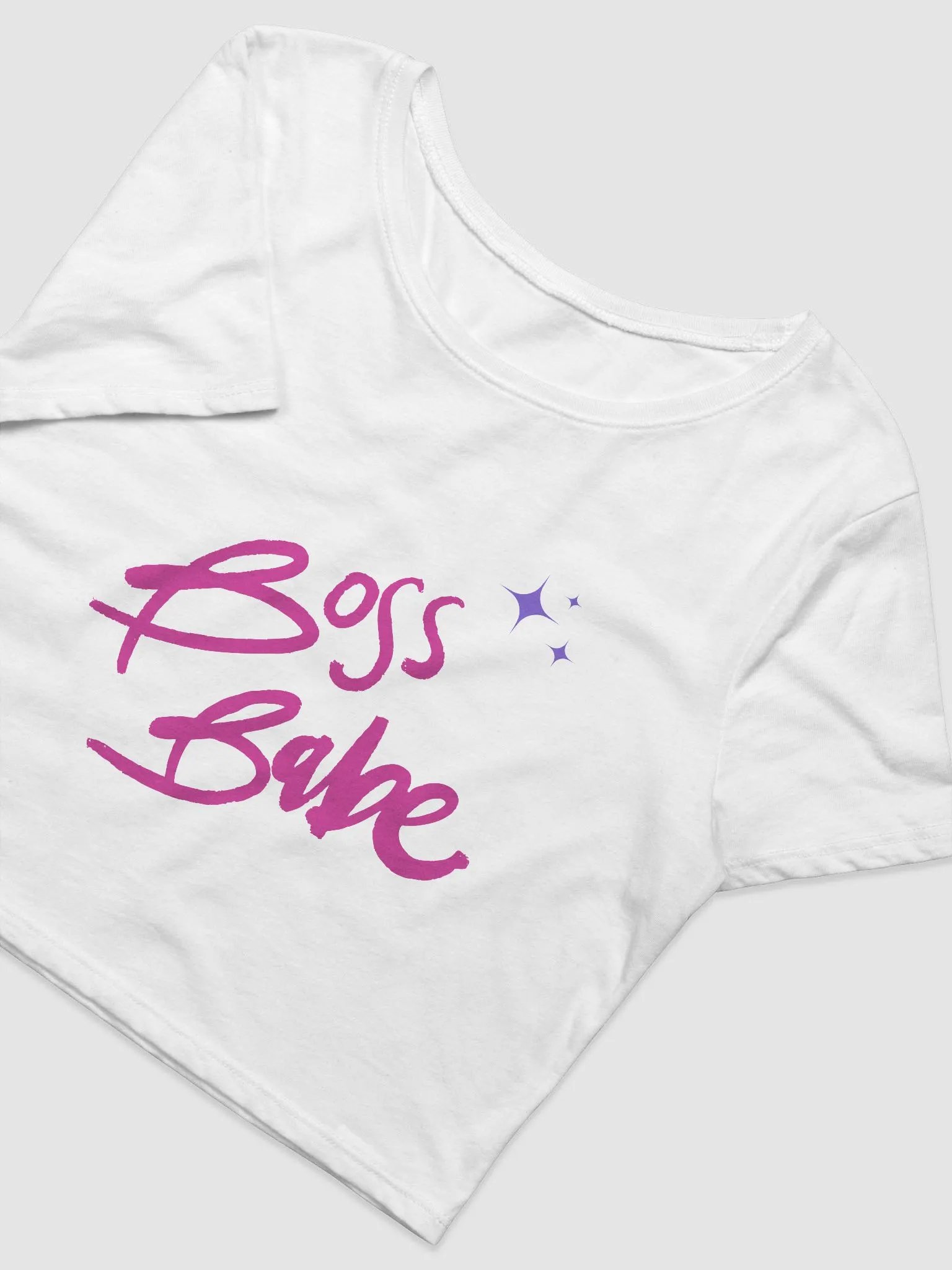 Boss Babe Baby Tee product image (2)