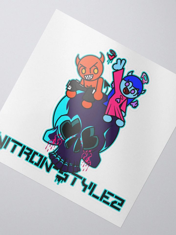 Wave 5 - Deadly Power Couple Kiss Cut Sticker product image (2)