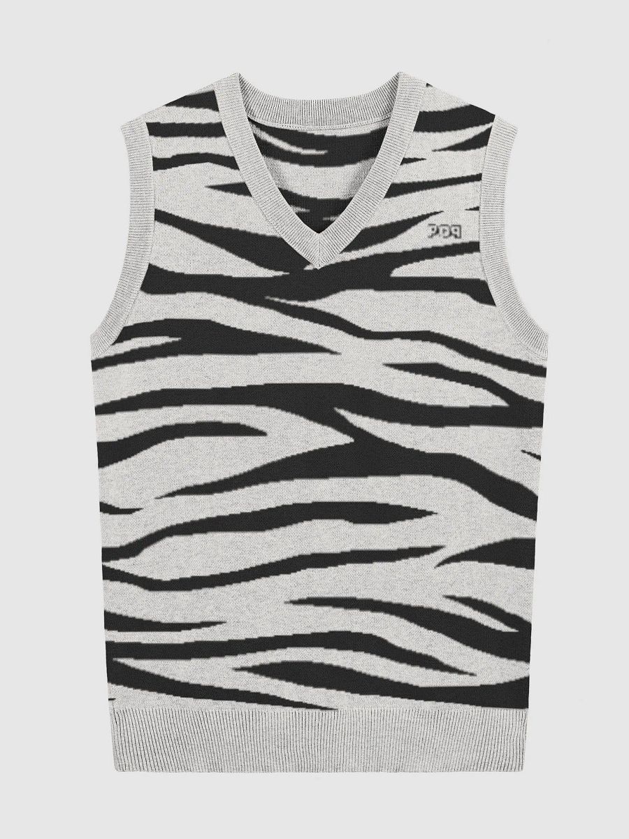 Knitted V-Neck Vest product image (3)