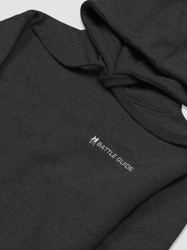 Battle Guide Hoodie | Text Logo | Embroidered product image (1)