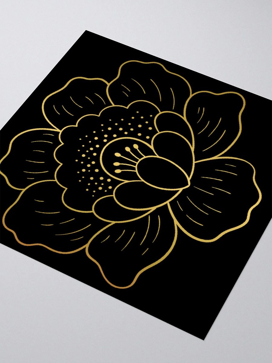InnerBloom Black Sticker product image (1)