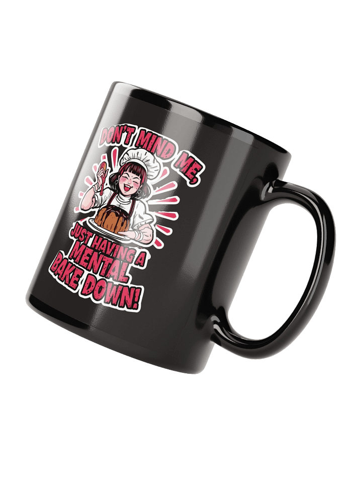 Mental Bake down Mug in black product image (4)