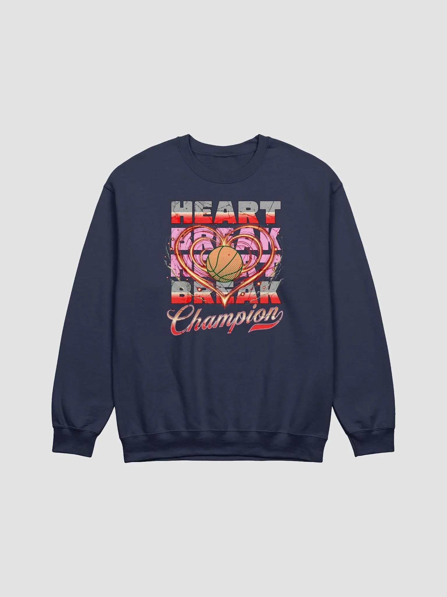 Heartbreak Champion Basketball Crewneck Sweatshirt product image (13)