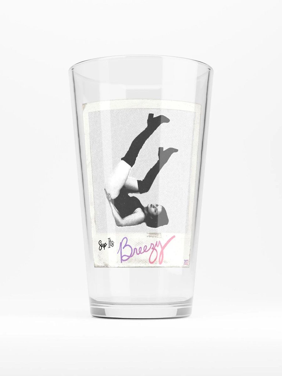 Breezy Polaroid Pint-Glass! product image (1)