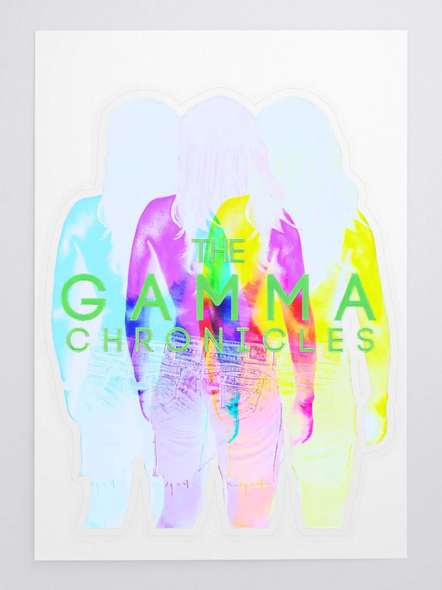 Gamma Chronicles: Rainbow Silhouette Sticker Sheet product image (3)