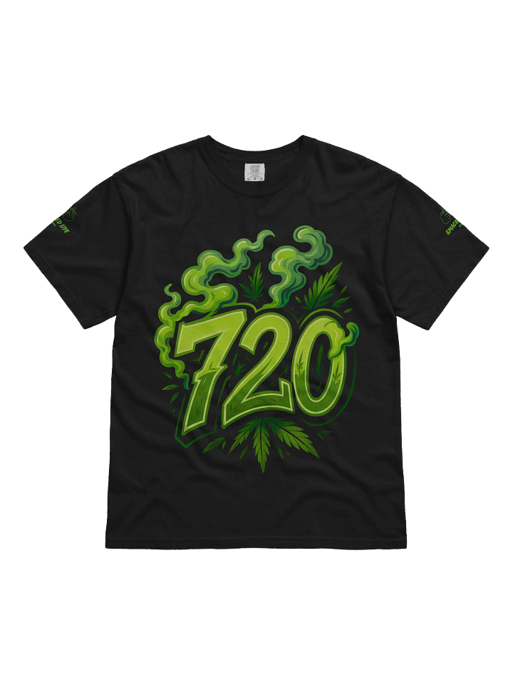 Smacked Life Society “720” Unisex T-Shirt – AI-Generated Stoner Art Tee product image (1)