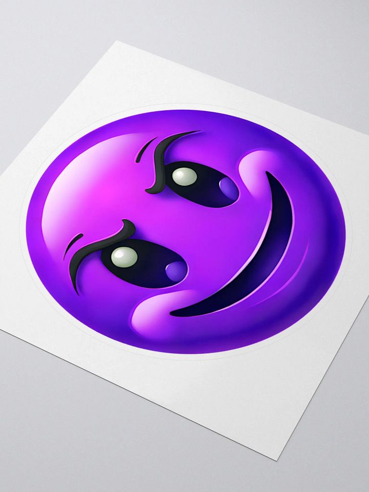 Channel Emote Sticker: Evil Smile product image (1)