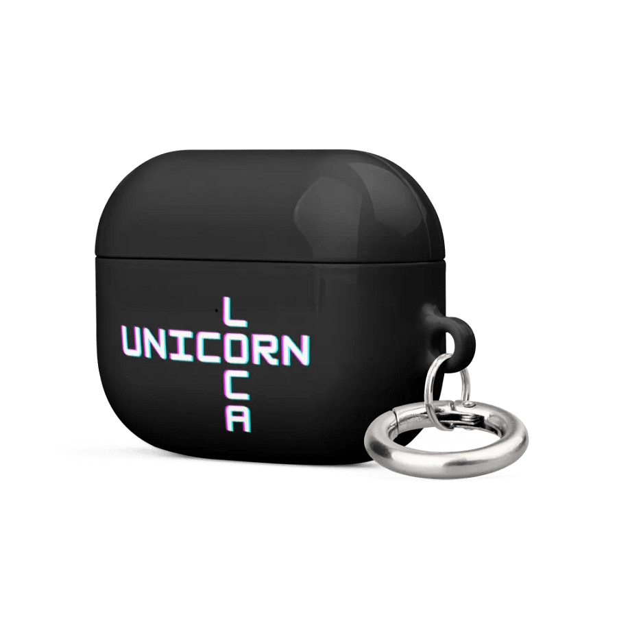 UNICORN LOCA Glitch All-Over Print AirPods® Case product image (2)