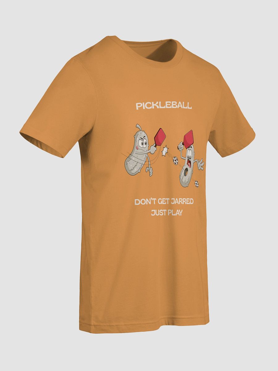 Pickleball Don't Get Jarred Just Play Supersoft T-Shirt product image (90)