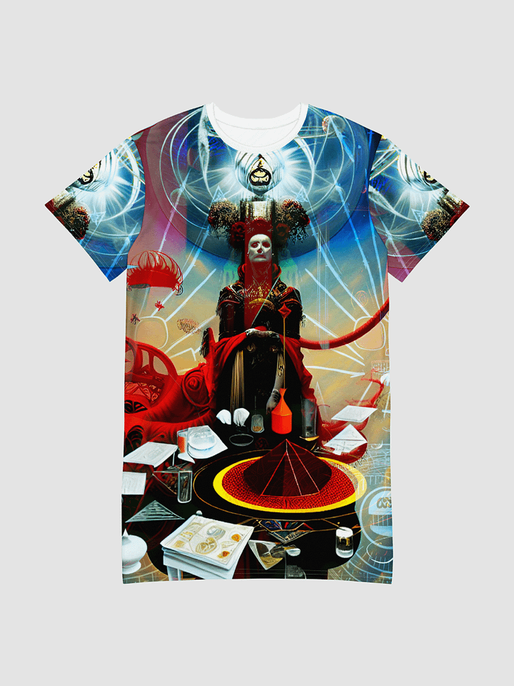 THE LONELY ALCHEMIST // ALL-OVER PRINT T-SHIRT DRESS product image (1)