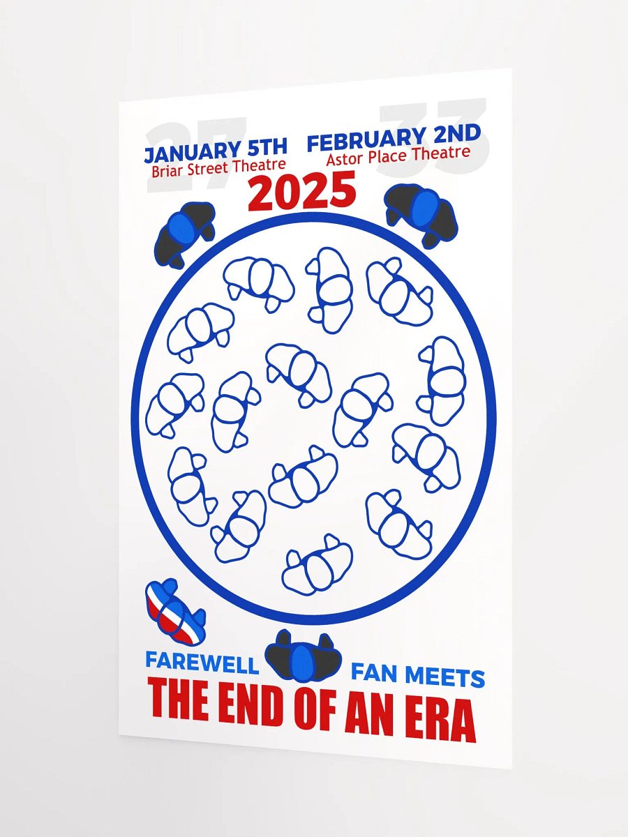 Blue Man Group's Farewell to An Era Fan Fine Art Print product image (3)