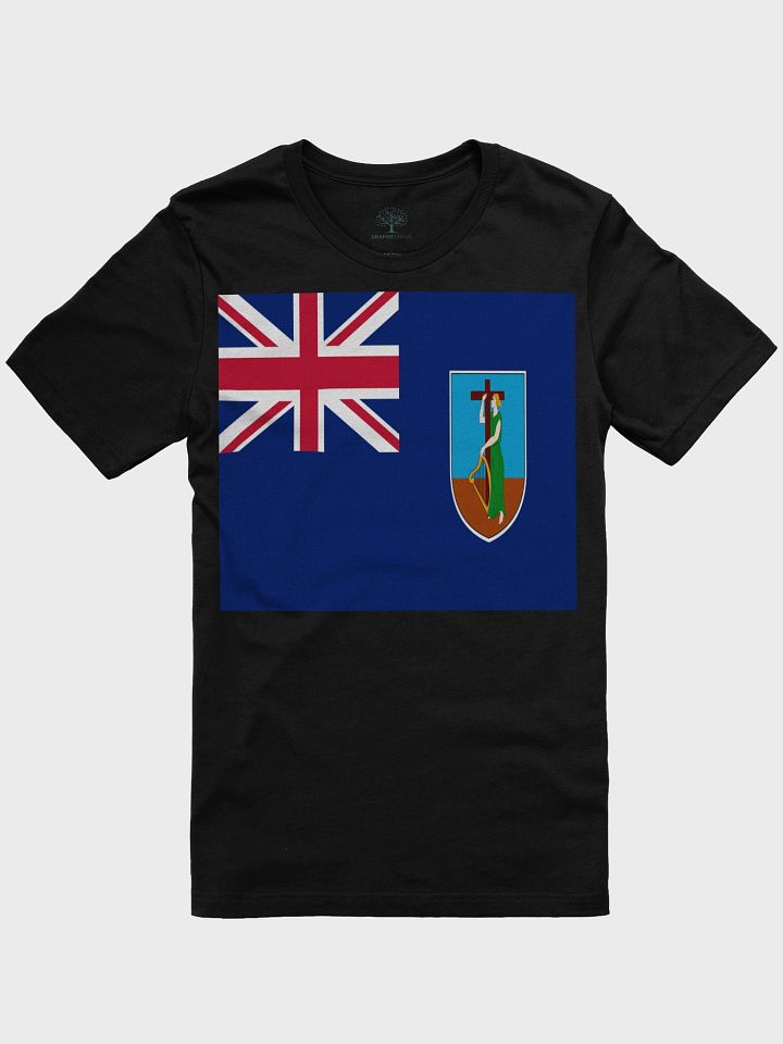 Montserrat Flag Unisex Supersoft T-Shirt - Exclusive Design product image (3)