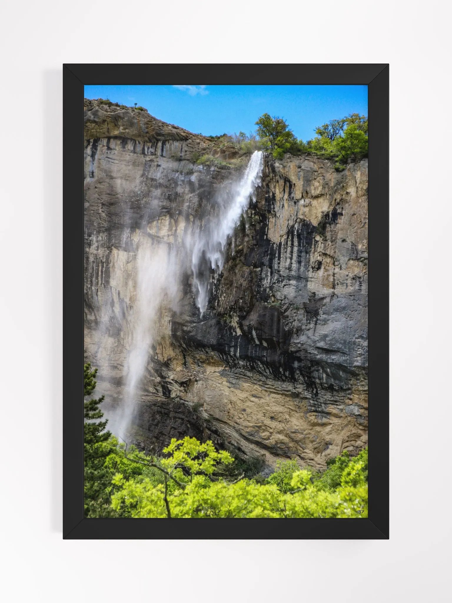 Print Fine Art - The Breath of the Mountain – Cascade sous le Pic de Crigne product image (2)