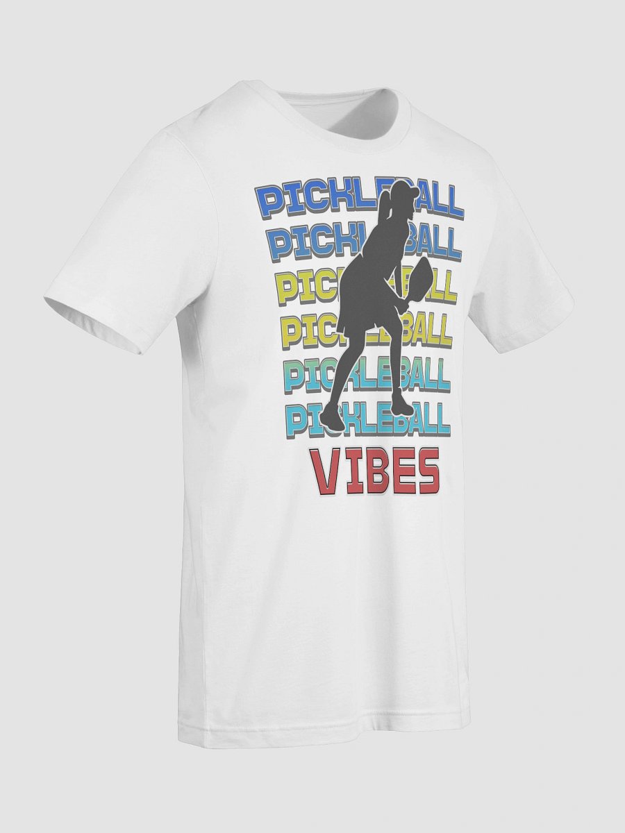 Pickleball Vibes Line Female Vibrant T-Shirt product image (3)