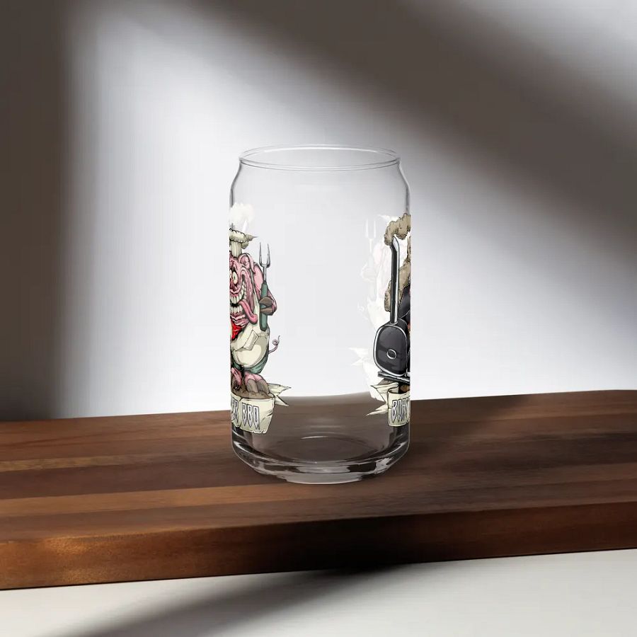 Porkin Pig Glass Cup product image (35)