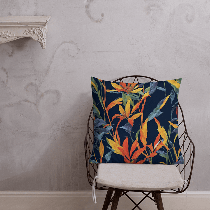 Tropical Foliage Dream All-Over Pillow product image (2)