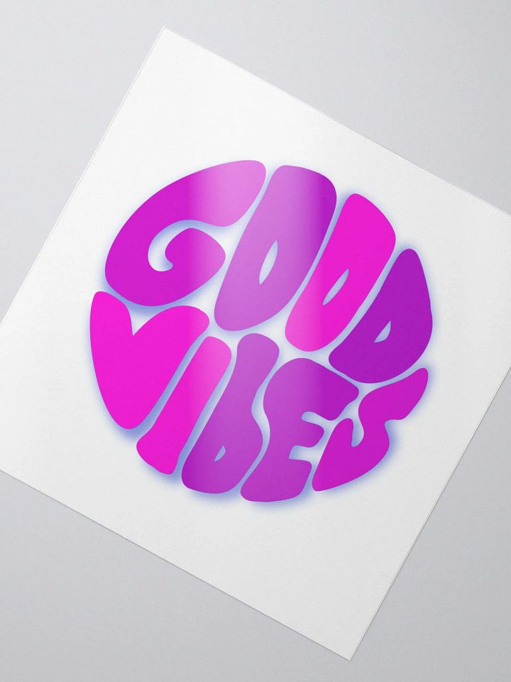 Good Vibes Sticker product image (2)