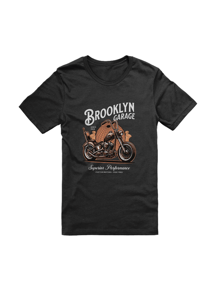 Brooklyn Garage Motorcycle T-Shirt product image (1)