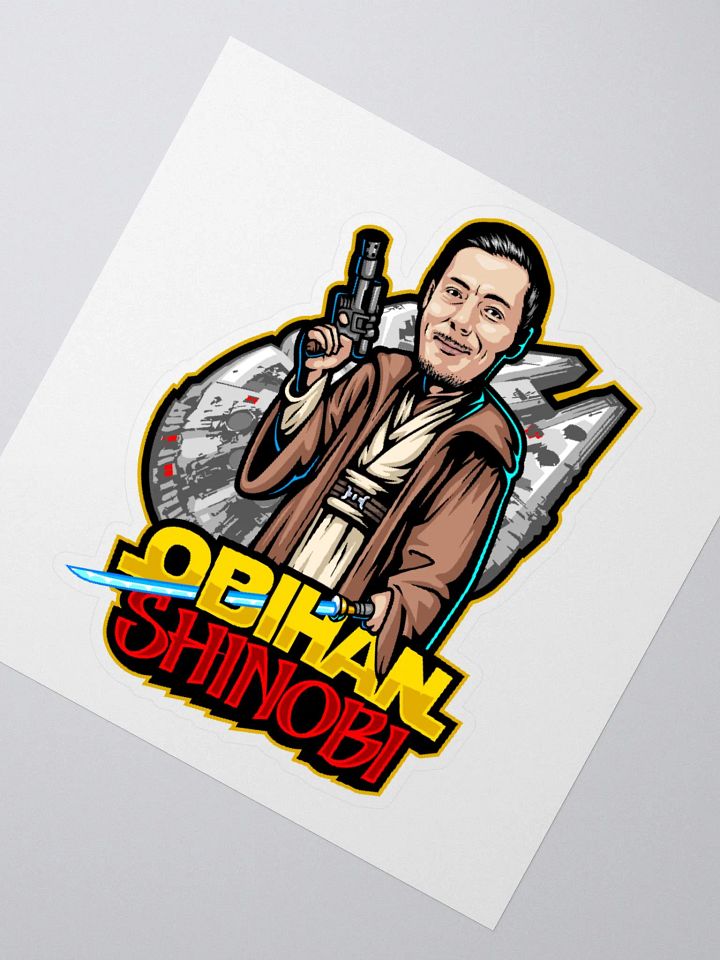 Obi Han Kiss Cut Sicker product image (2)