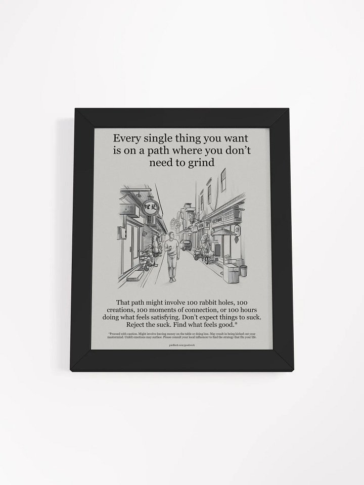 You don't have to grind poster product image (4)