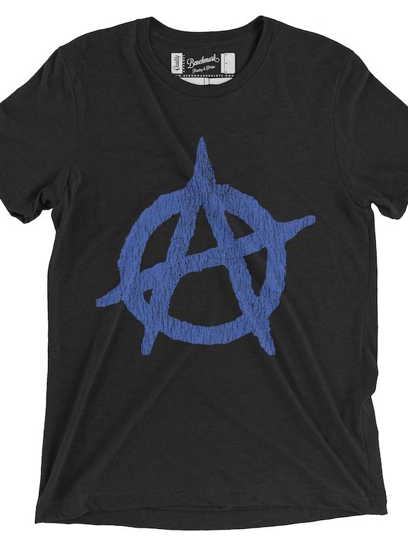 Classic Anarchy distressed Logo Tri-Blend T-Shirt or Hoodie product image (1)