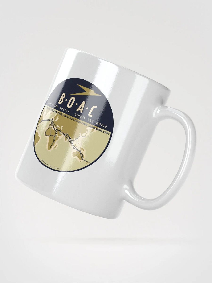 BOAC Speedbird Routes Across The World - Mug product image (6)