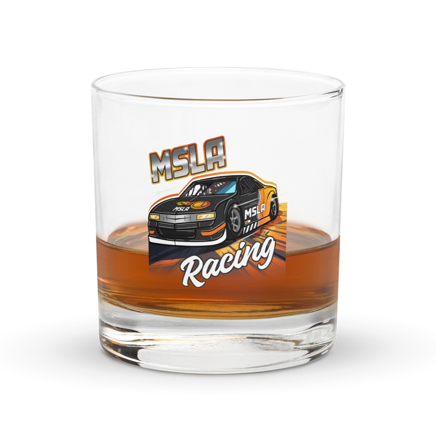 MSLA Racing Team Rocks Glass product image (1)